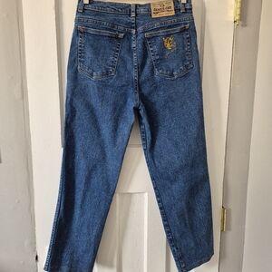 Vintage James Cat 70's High Rise Denim Jeans Medium Wash Sz 32